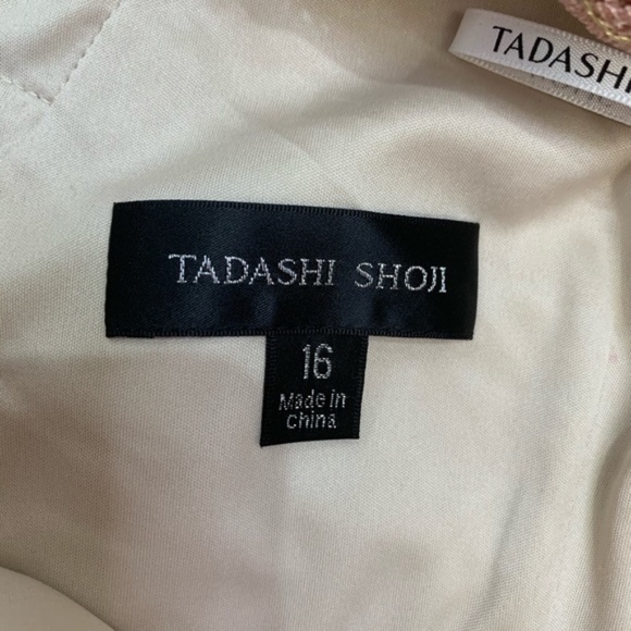 Tadashi Shoji Levant Floral Lace Gown - Picture 4 of 7